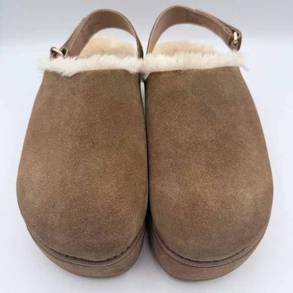 Steve Madden “Mellow-F” cognac suede clogs - Picture 2 of 6